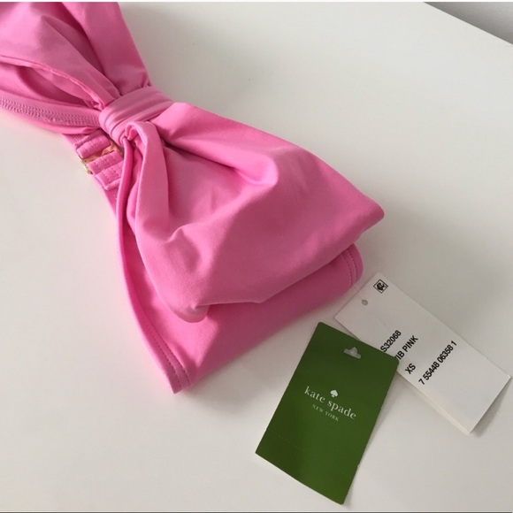 kate spade Other - Kate Spade Bow Georgia beach bandeau bathing suit